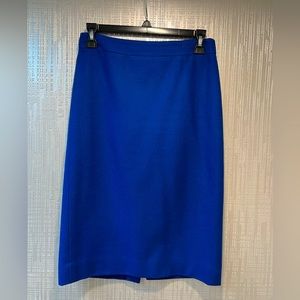 J. Crew Pencil Skirt Blended Wool